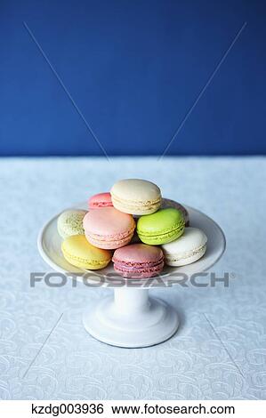 Macarons View Large Photo Image Stock Photograph - Macarons. Fotosearch