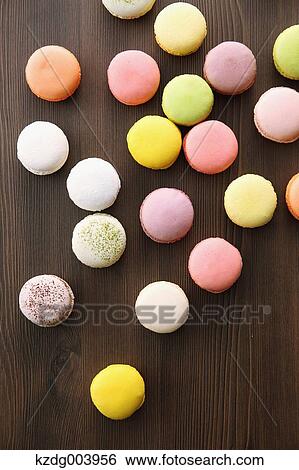 Macarons View Large Photo Image Stock Photograph - Macarons. Fotosearch
