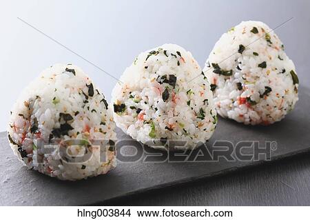 Onigiri View Large Photo Image Picture - Onigiri. Fotosearch