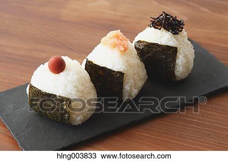 Onigiri View Large Photo Image Stock Image - Onigiri. Fotosearch
