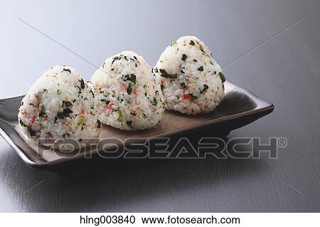 Onigiri View Large Photo Image Stock Image - Onigiri. Fotosearch