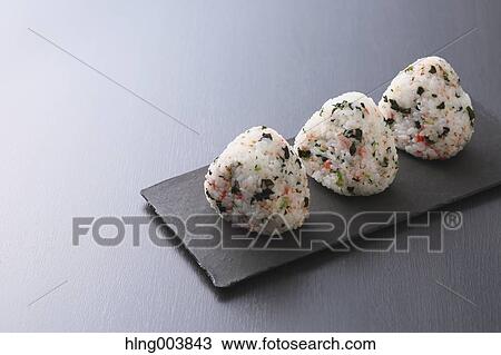 Onigiri View Large Photo Image Stock Image - Onigiri. Fotosearch