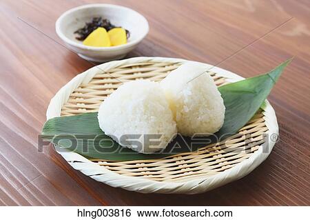 Onigiri View Large Photo Image Stock Photograph - Onigiri. Fotosearch
