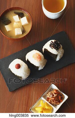 Stock Photography - Onigiri. Fotosearch