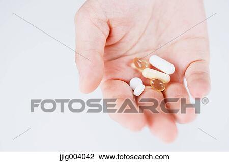 Stock Image - Pills. Fotosearch