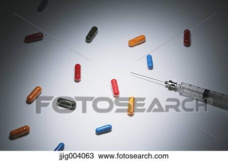Stock Image - Pills. Fotosearch