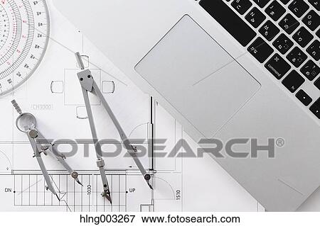 Planimetries in an architect studio View Large Photo Image Stock Photo - Planimetries in an architect studio. Fotosearch