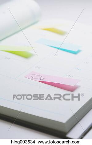 Post-it notes on a notebook View Large Photo Image Picture - Post-it notes on a notebook. Fotosearch