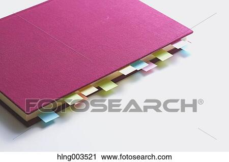Post-it notes on a notebook View Large Photo Image Stock Image - Post-it notes on a notebook. Fotosearch