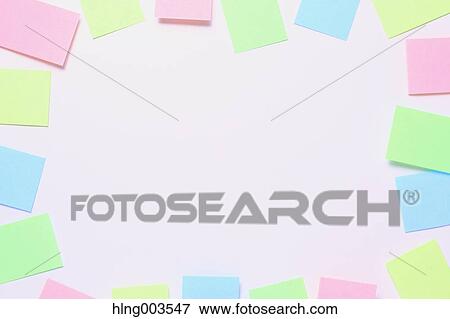 Stock Photo - Post-it notes. Fotosearch