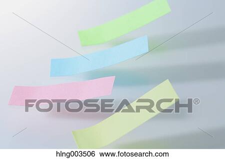 Stock Photograph - Post-it notes. Fotosearch