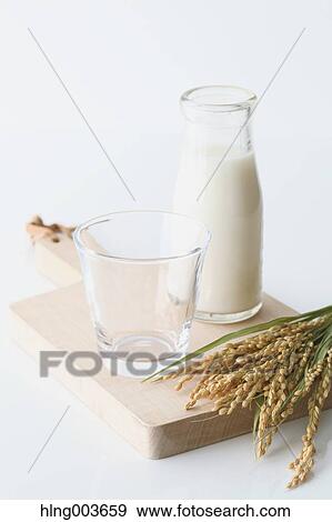 Rice and milk View Large Photo Image Stock Photo - Rice and milk. Fotosearch