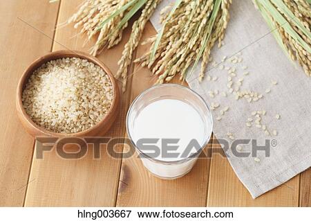 Rice and milk View Large Photo Image Stock Photo - Rice and milk. Fotosearch