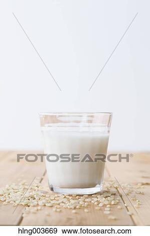 Stock Photo - Rice and milk. Fotosearch