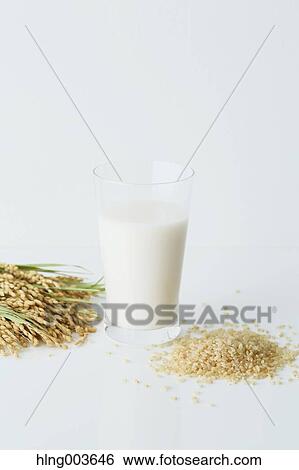 Stock Photograph - Rice and milk. Fotosearch