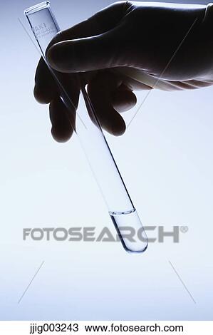Stock Image - Scientist working in the lab. Fotosearch