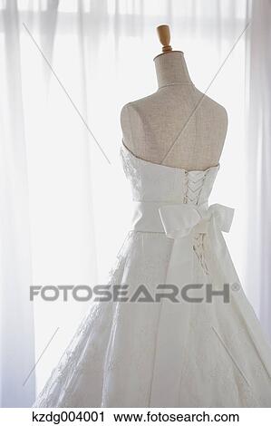 Wedding dress View Large Photo Image Stock Image - Wedding dress. Fotosearch
