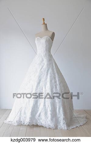Stock Photo - Wedding dress. Fotosearch