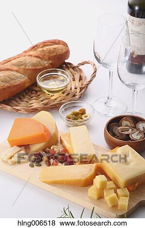 Assorted cheese View Large Photo Image Stock Photo - Assorted cheese. Fotosearch