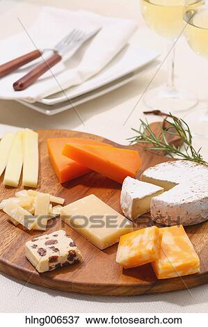 Assorted cheese View Large Photo Image Stock Photo - Assorted cheese. Fotosearch