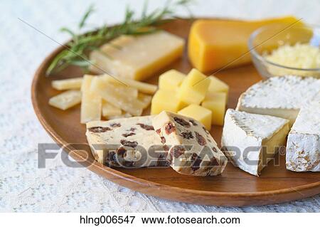 Assorted cheese View Large Photo Image Stock Photo - Assorted cheese. Fotosearch