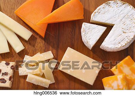 Assorted cheese View Large Photo Image Stock Photograph - Assorted cheese. Fotosearch