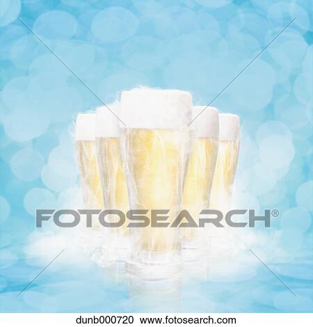 Beer mugs View Large Photo Image Stock Image - Beer mugs. Fotosearch