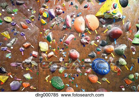 Stock Photography - Bouldering gym. Fotosearch