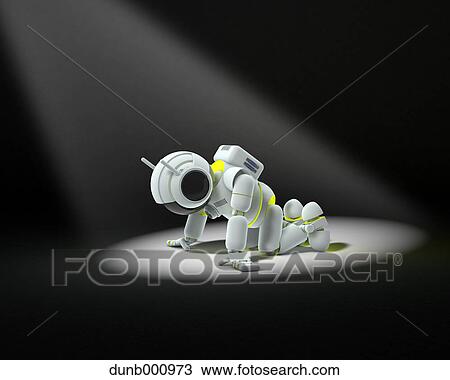 CG Robot View Large Photo Image Stock Image - CG Robot. Fotosearch