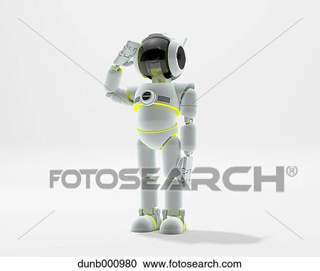 CG Robot View Large Photo Image Stock Image - CG Robot. Fotosearch