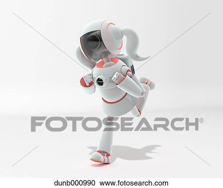 CG Robot View Large Photo Image Stock Image - CG Robot. Fotosearch