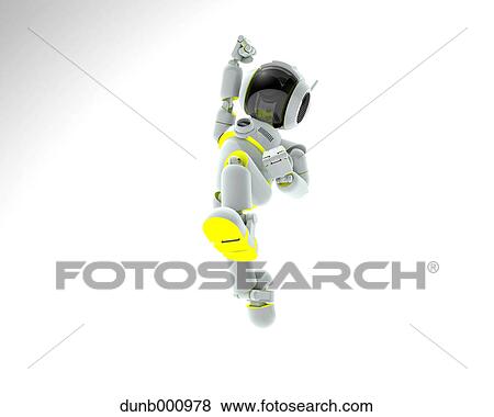 CG Robot View Large Photo Image Stock Photo - CG Robot. Fotosearch