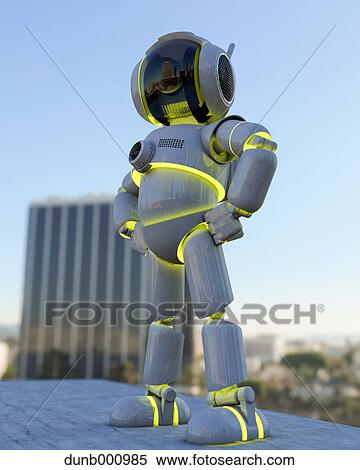 CG Robot View Large Photo Image Stock Photography - CG Robot. Fotosearch