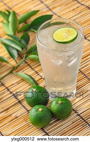 Stock Image - Citrus Fruit drink. Fotosearch