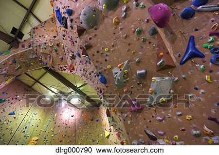 Stock Image - Climbing gym. Fotosearch