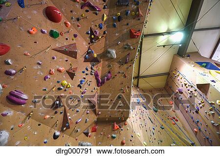Stock Image - Climbing gym. Fotosearch
