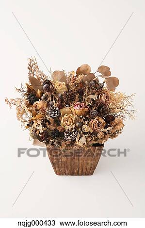 Stock Image - Dried flowers. Fotosearch