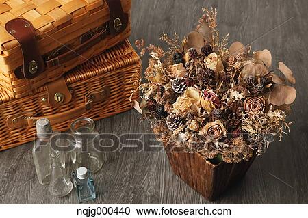 Stock Image - Dried flowers. Fotosearch