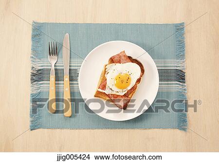 Egg Toast View Large Photo Image Picture - Egg Toast. Fotosearch
