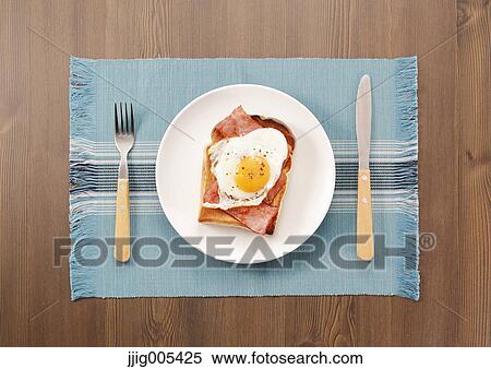 Egg Toast View Large Photo Image Stock Photography - Egg Toast. Fotosearch
