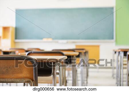 Empty high school classroom View Large Photo Image Stock Photograph - Empty high school classroom. Fotosearch