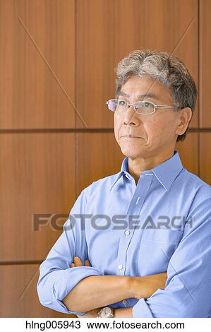 Fashionable Japanese senior man portrait View Large Photo Image Stock Image - Fashionable Japanese senior man portrait. Fotosearch