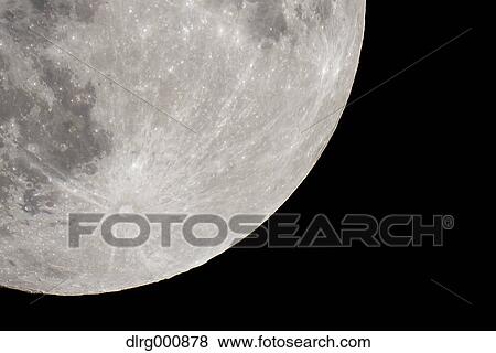 Full moon in the dark sky View Large Photo Image Stock Photo - Full moon in the dark sky. Fotosearch