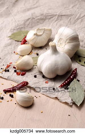 Picture - Garlic. Fotosearch