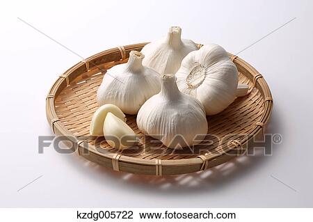 Stock Image - Garlic. Fotosearch