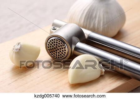 Stock Image - Garlic. Fotosearch