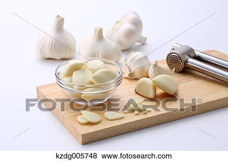 Stock Photo - Garlic. Fotosearch