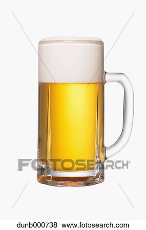 Glass of beer View Large Photo Image Stock Photo - Glass of beer. Fotosearch