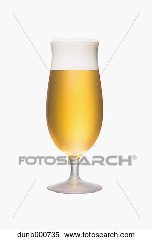 Stock Photography - Glass of beer. Fotosearch