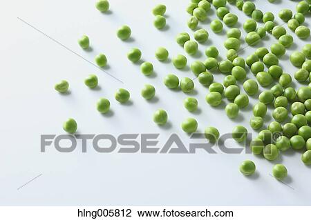 Stock Image - Green peas. Fotosearch
